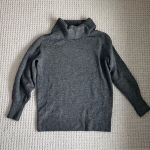 Banana Republic Charcoal Turtleneck Sweater